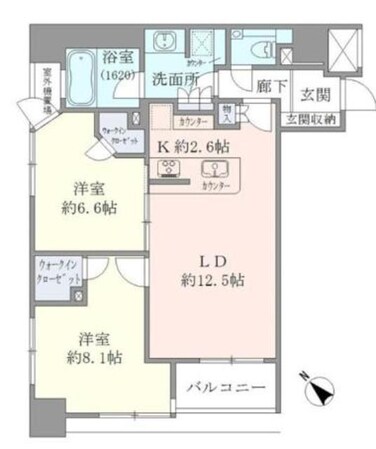 ライオンズシティ東京タイムズプレイスの物件間取画像